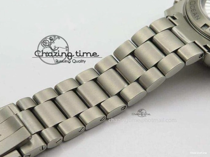0401 Upgraded Planet Ocean Professional Titanium V6F Best Edition 45mm on Titanium Bracelet A 8280